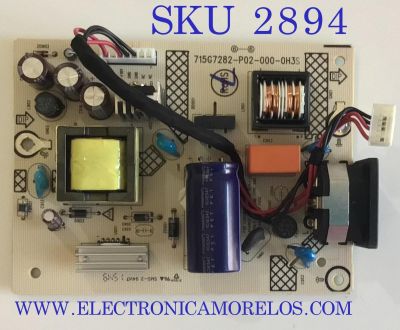 FUENTE PARA HP / NUMERO DE PARTE ADPCF1903AA5 / 715G7282-P01-000-0H3S / 61EB0040LA0911 / PANEL LTM215HL01 / MODELO E222